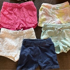 Girls Kids Shorts Bundle $4ea - multi color multi use